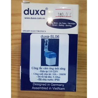 Công tắc cảm biến ánh sáng Duxa SL06