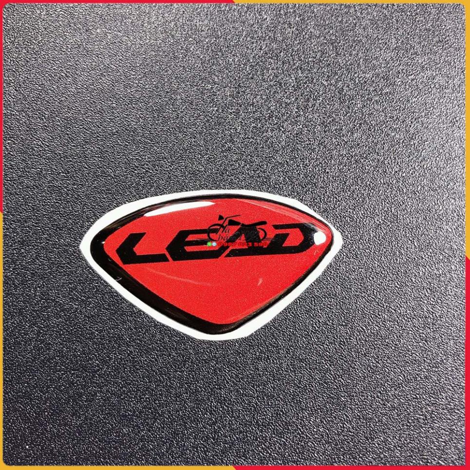 ✅ Tem Chữ Sh Nổi Màu Đỏ Dán Mặt Nạ Xe Máy Sh, Vision, Lead , Sh Mode  ✅
