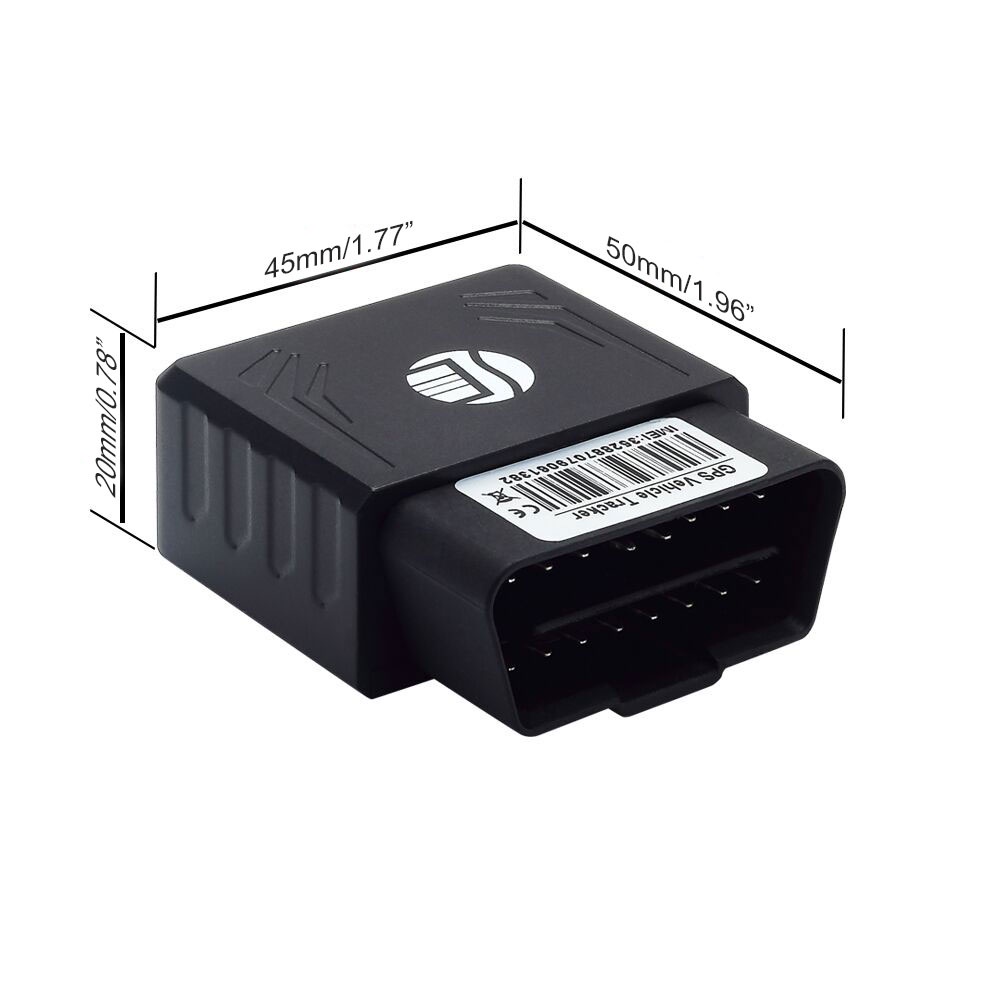 Thiết bị định vị GPS VIRWIR TK306 OBD II mini dành cho xe hơi.