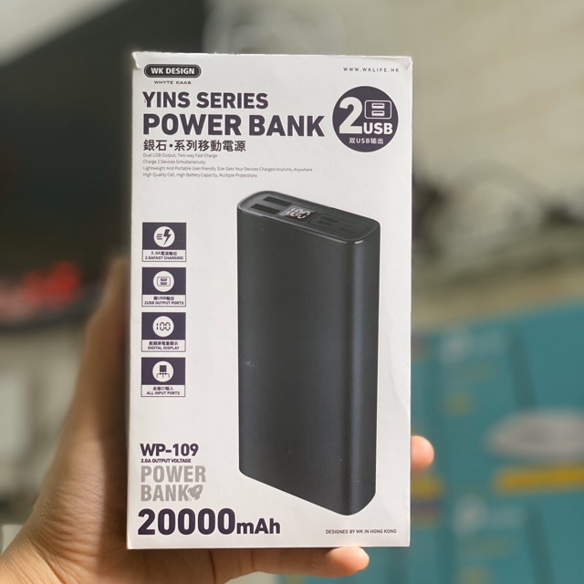 SẠC DỰ PHÒNG 20000MAH WP109