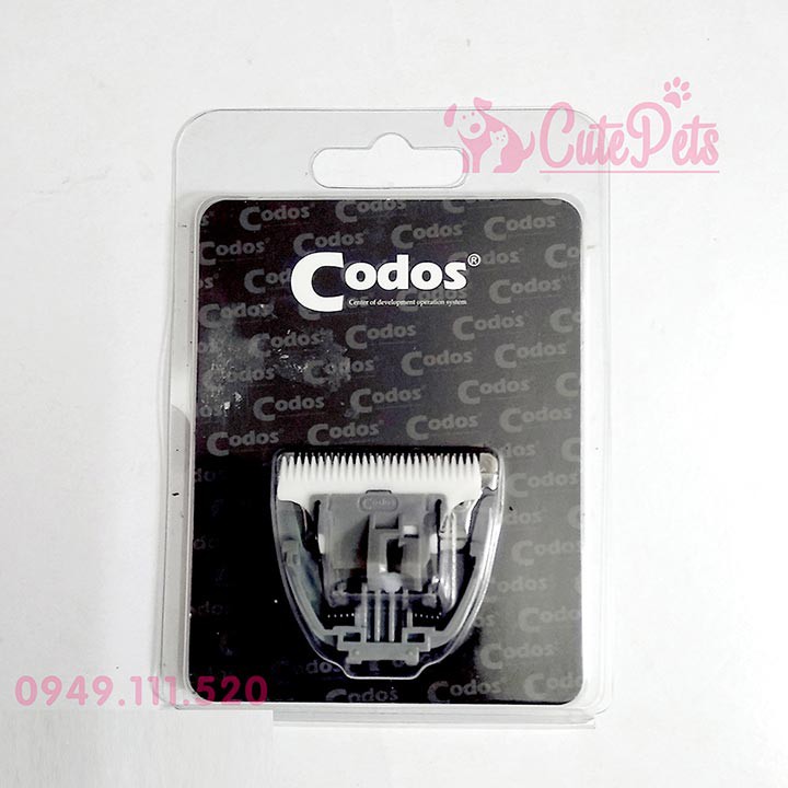 Lưỡi dao thay thế Tông đơ Codos CP 6800 7800 - CutePets Phụ kiện thú cưng Pet shop Hà Nội