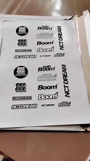 [Có sẵn] Sticker NCT DREAM We boom