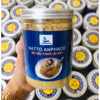 THỰC PHẨM CHAY NATTO BỘT ĐẬU NÀNH LÊN MEN NGỪA TÁO BÓN HUYẾT ÁP ĐỘT QUỴ ANPHACO HỦ 250G