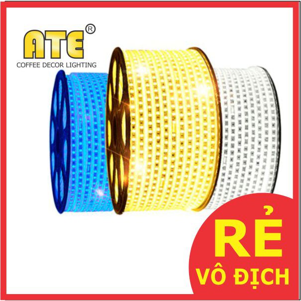 Đèn Led dây đôi hắc trần 2835 ánh sáng Vàng, ống nhựa 220V (Giá bán theo m)