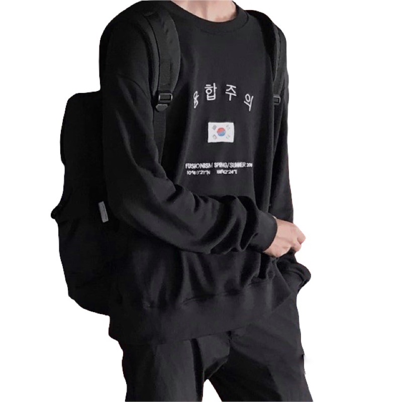 [SIÊU HÓT] Áo Nỉ Cổ Tàu From To Thụng Tay Bồng Unisex - Áo Hottrend Nam Nữ