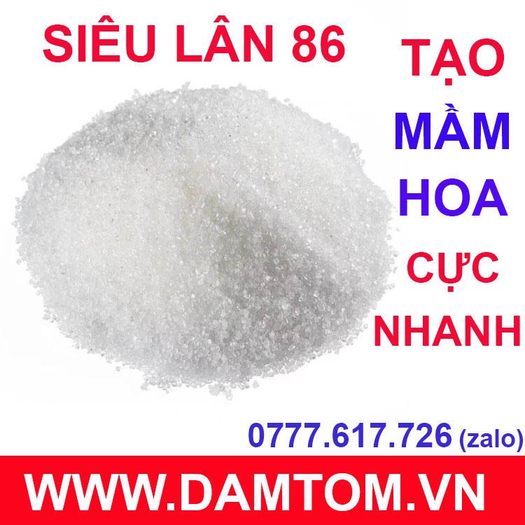 Gói 1kg - Siêu Lân 86  Siêu ra hoa, ủ mầm hoa