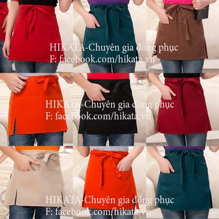 Tạp dề vuông bếp trưởng, đầu bếp nhà hàng khách sạn