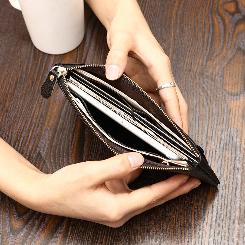 [ FREESHIP 99K TOÀN QUỐC ]Ví Cầm Tay Có Ngăn Ngoài Để Điện Thoại | BigBuy360 - bigbuy360.vn