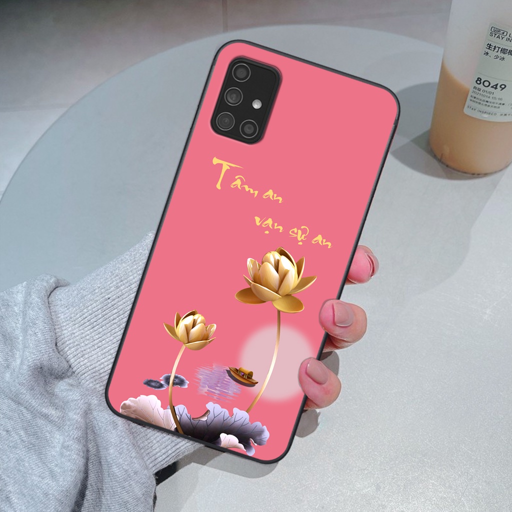Ốp Samsung A31 / A51 / A71 in hình ốp tâm an vạn sự an, ốp lưng cao cấp chất lượng