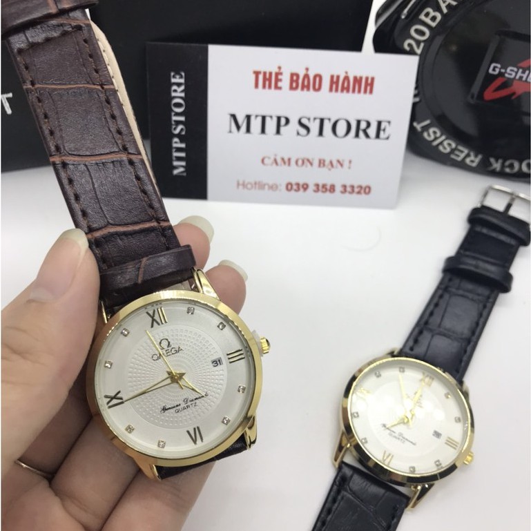 Đồng hồ Nam Omega dây da cáo cấp, có thẻ bảo hành, tặng box - Đồng.hồ.omega | BigBuy360 - bigbuy360.vn