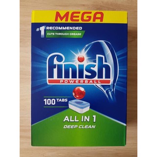 Viên rửa chén finish all in 1 100 viên