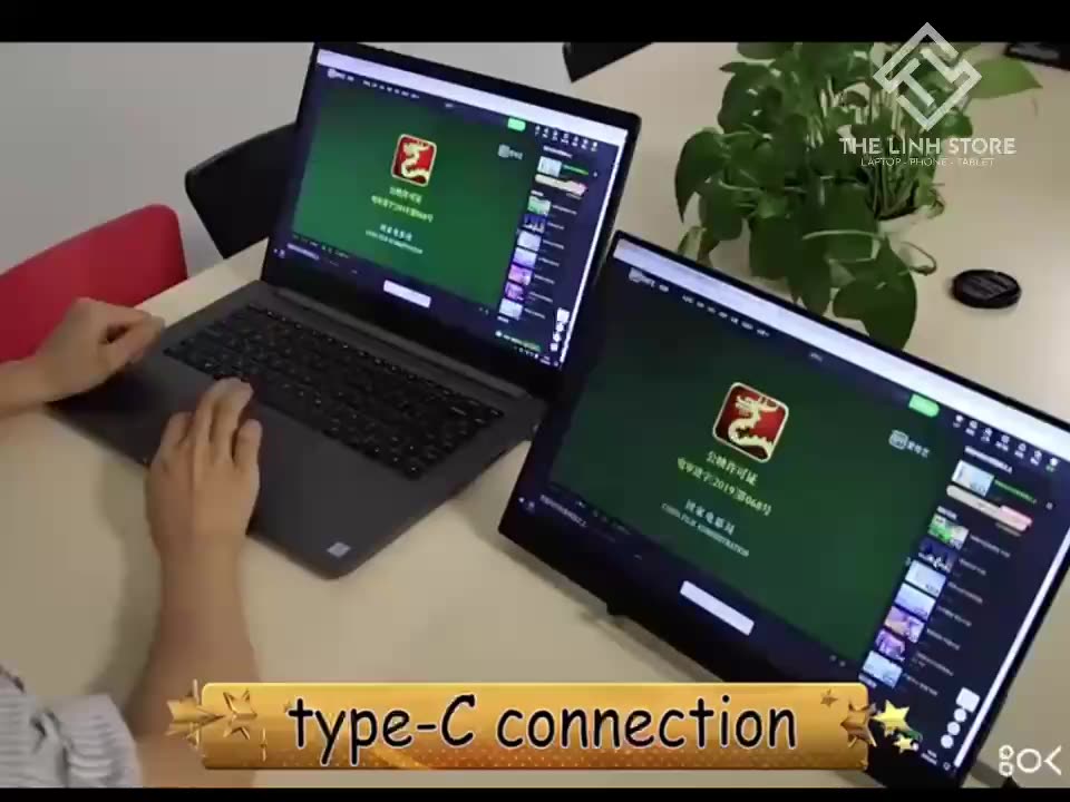 Màn hình di động có cảm ứng đa điểm Hỗ trợ Samsung DeX PC Switch - Tặng kèm bao da | BigBuy360 - bigbuy360.vn