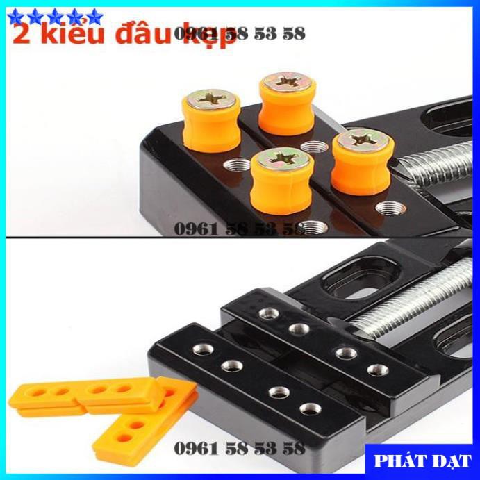 Ê TÔ KẸP MINI ETO BÀN KHOAN TAY THỦ CÔNG - PHIÊN BẢN 2 ĐẦU KẸP (DCG)