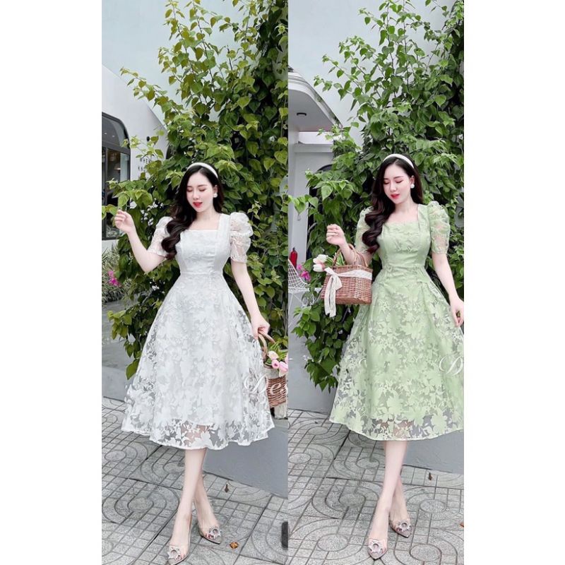 Váy Đầm Dự Tiệc Tiểu Thư Sang Trọng Hàng Cao Cấp.