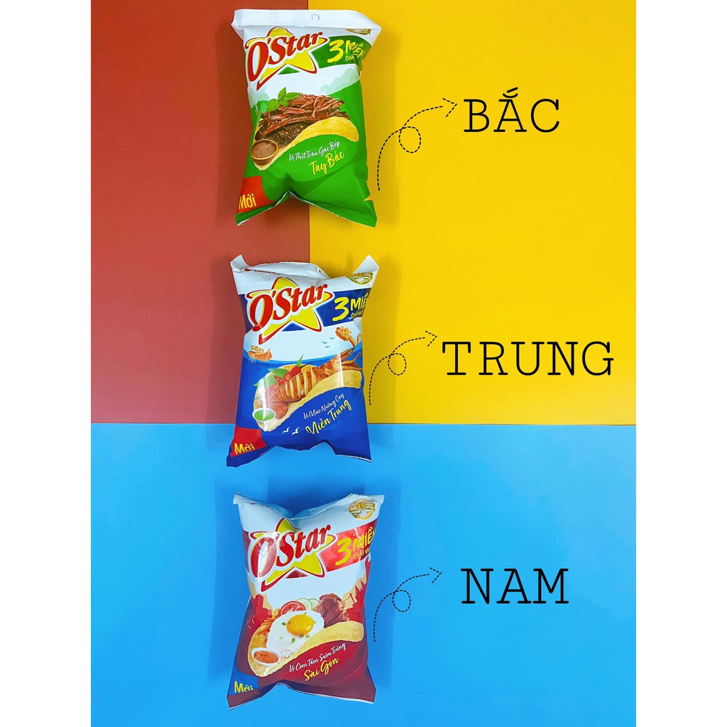 O'star 3 miền Vị thịt trâu gác bếp Tây Bắc 32g