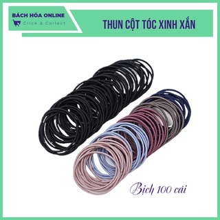 Thun cột tóc xinh xắn
