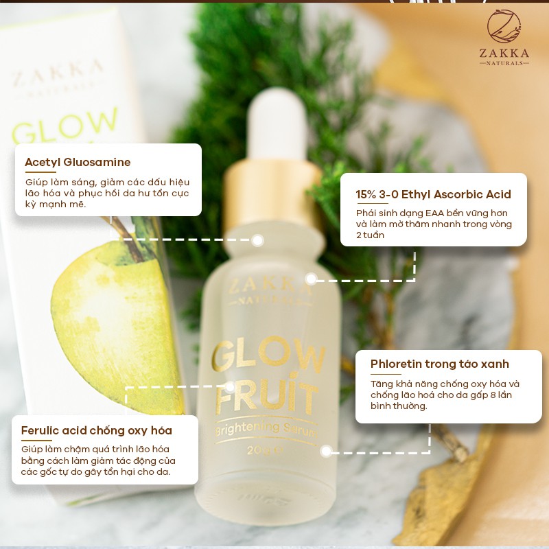 Bộ Đôi Làm Đều Màu Da & Trắng Sáng Zakka Naturals | BigBuy360 - bigbuy360.vn