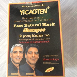 Combo 10 gói Dầu gội đen tóc thái lan