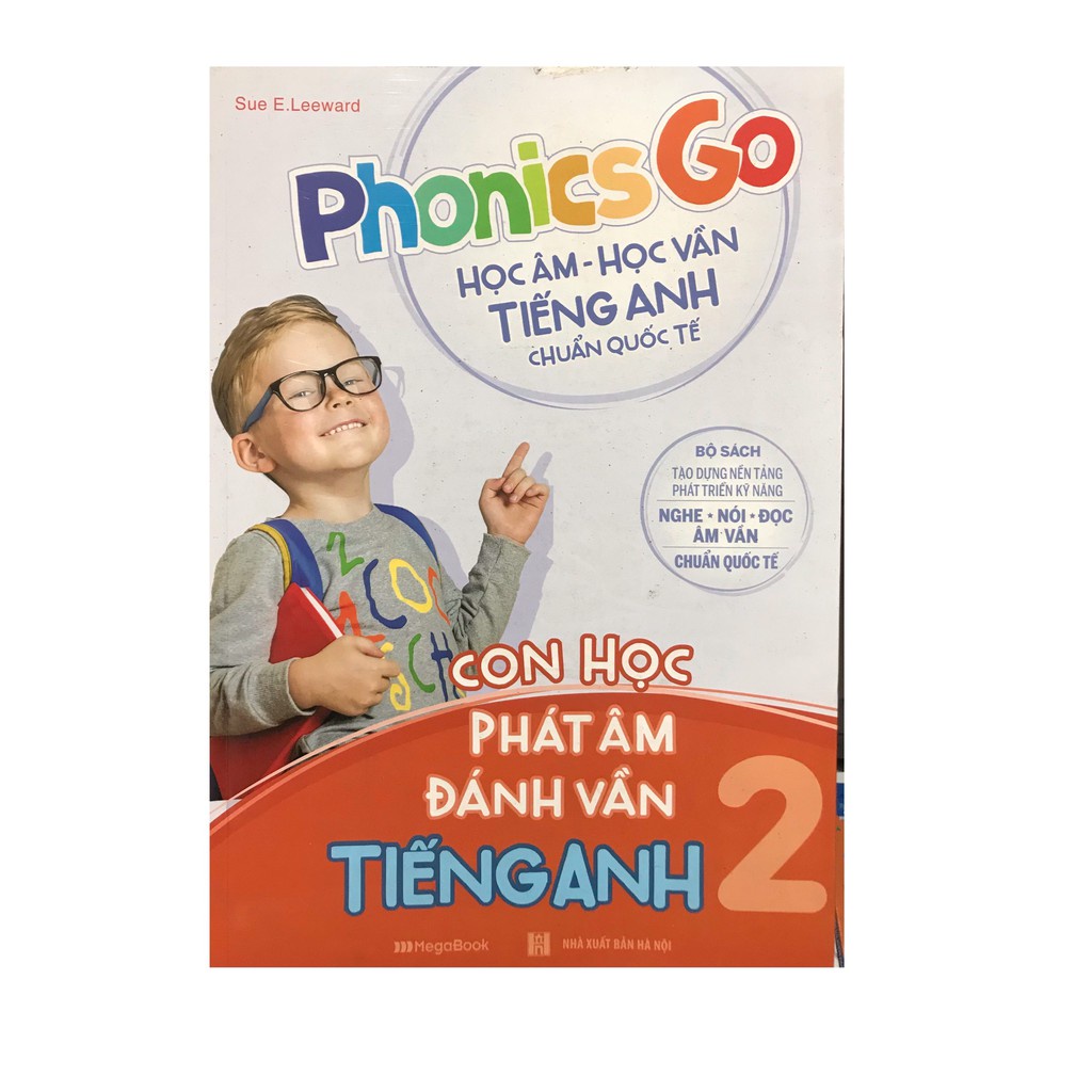 Sách Phonics go - Con học phát âm đánh vần tiếng Anh 2 (Tặng khóa học tiếng anh online)