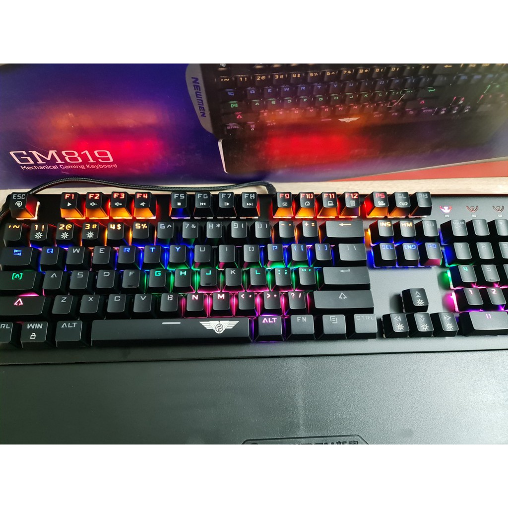 Bàn Phím Cơ Newmen GM819 - Hàng Chính Hãng