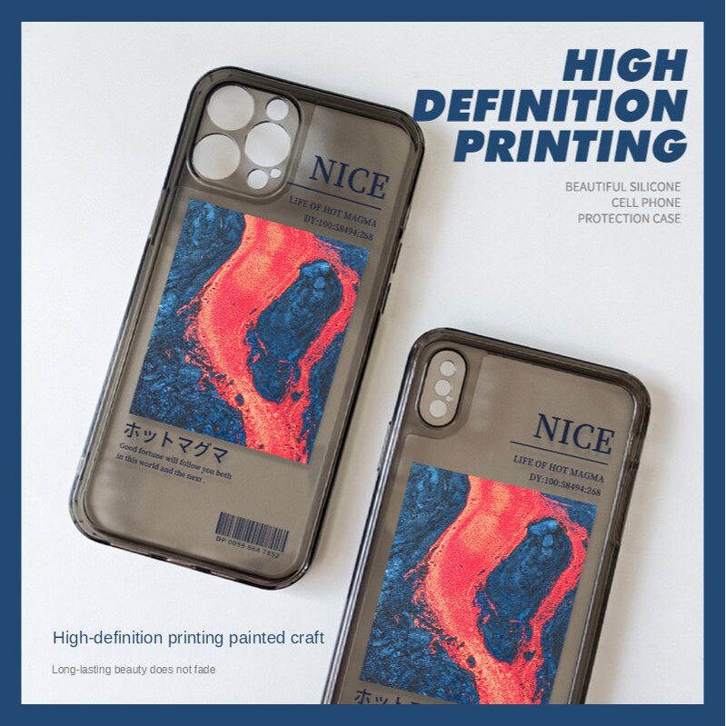 Ốp lưng iphone ốp Điện Thoại Tpu Trong Suốt Thời Trang Cho Iphone Xs 11 Pro 12 Pro Max Xs Max Xr 6s 8 7plus