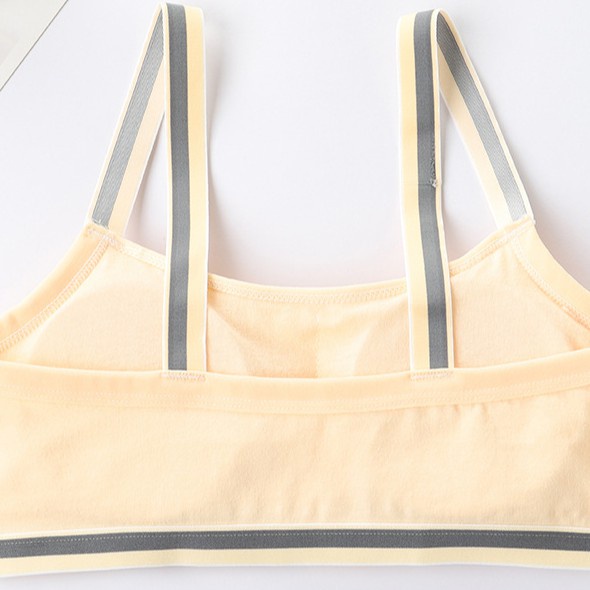 Áo Ngực Thể Thao Bằng Cotton Thoáng Khí Cho Tuổi Teen 8-16 Tuổi 30-50kg