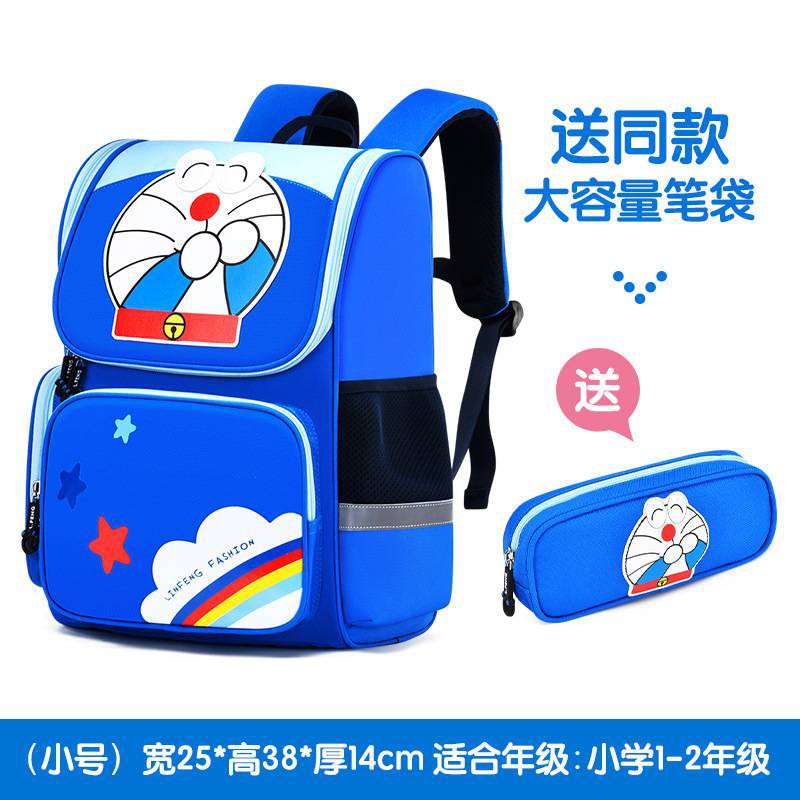 DORAEMON Ba Lô Đi Học Chống Thấm Nước Dễ Thương Cho Bé Trai Lớp 1-3