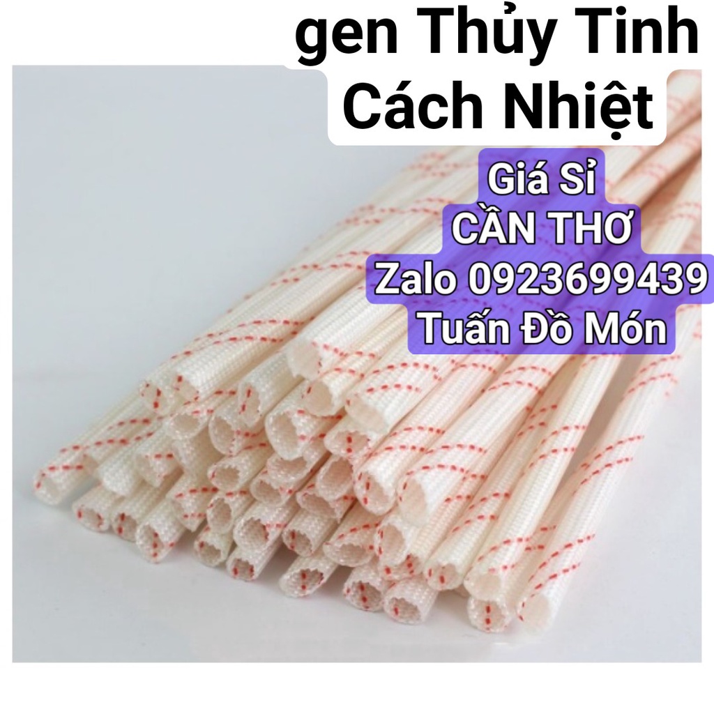 Ống gen cách điện sợi thủy tinh linh kiện phụ tùng chính hãng