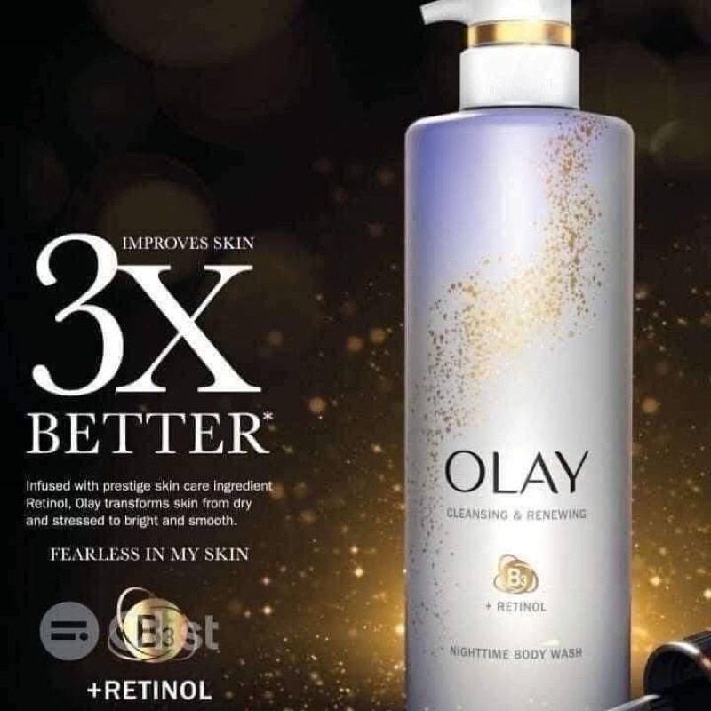 Sữa tắm OLAY RETINOL 1 chai lẻ 530ml