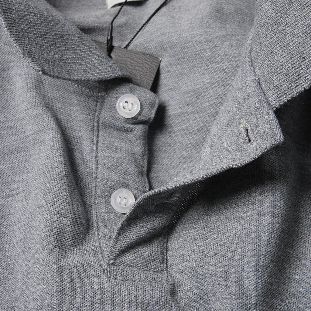 Áo thun nam cổ bẻ ngắn tay kiểu dáng polo trẻ trung vải cotton co dãn | BigBuy360 - bigbuy360.vn