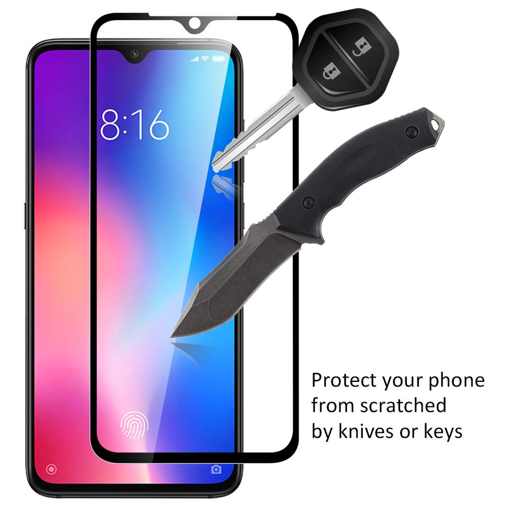 Cường lực 9D 10D Sư tử Full màn cho Redmi 7 Xiaomi Mi 8 SE Lite Mi 9 SE Redmi 5 Plus NOte 5 Note 6 Note 7 Mi A2 Lite