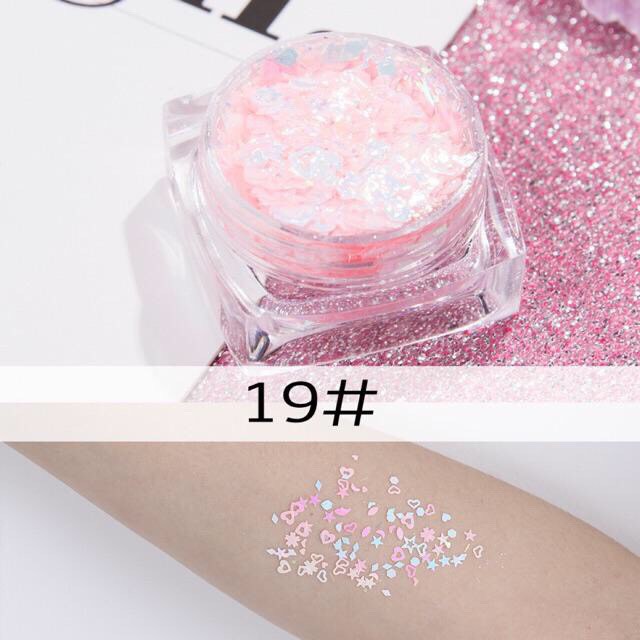 Nhũ Sequin Hạt To Không Cần Keo Đính MX