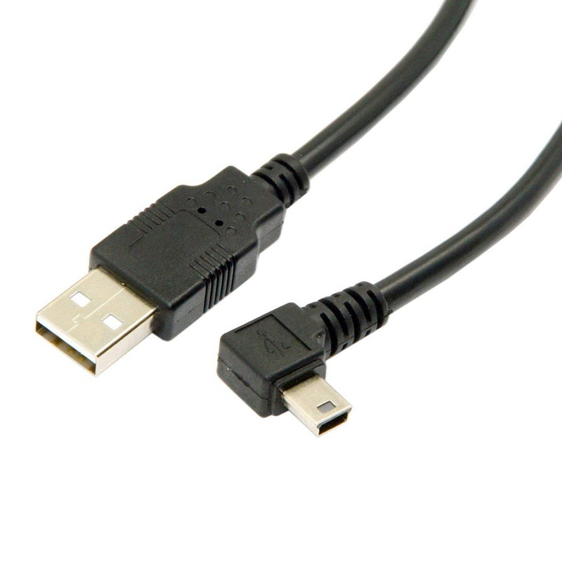 Dây Cáp 1.8m Mini Usb B Type 5pin 90 Độ Sang Usb 2.0