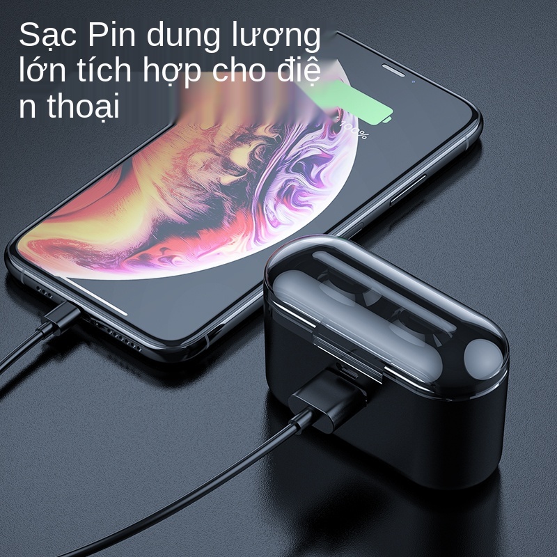 ☋✐Tai nghe gaming chụp Thích hợp cho uaw / Bluetooth kép vô hình không dây mini plug-in tay a7 unisex x30 9 thể thao ở c