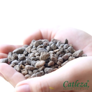 Đá Bọt Núi Lửa - Đá Pumice CATLEZA Trộn Đất Trồng Cây - Túi 1 Lít