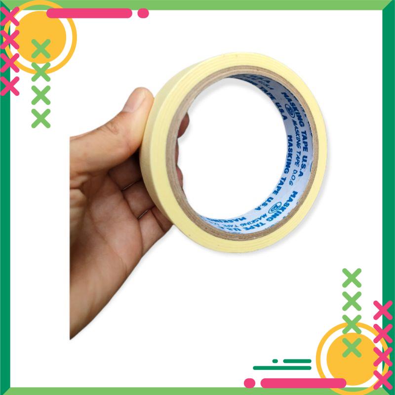 Băng Keo Giấy Viết Chữ Ghi Chú dùng trong văn phòng phẩm kích thước 2.4F dài 20Ya