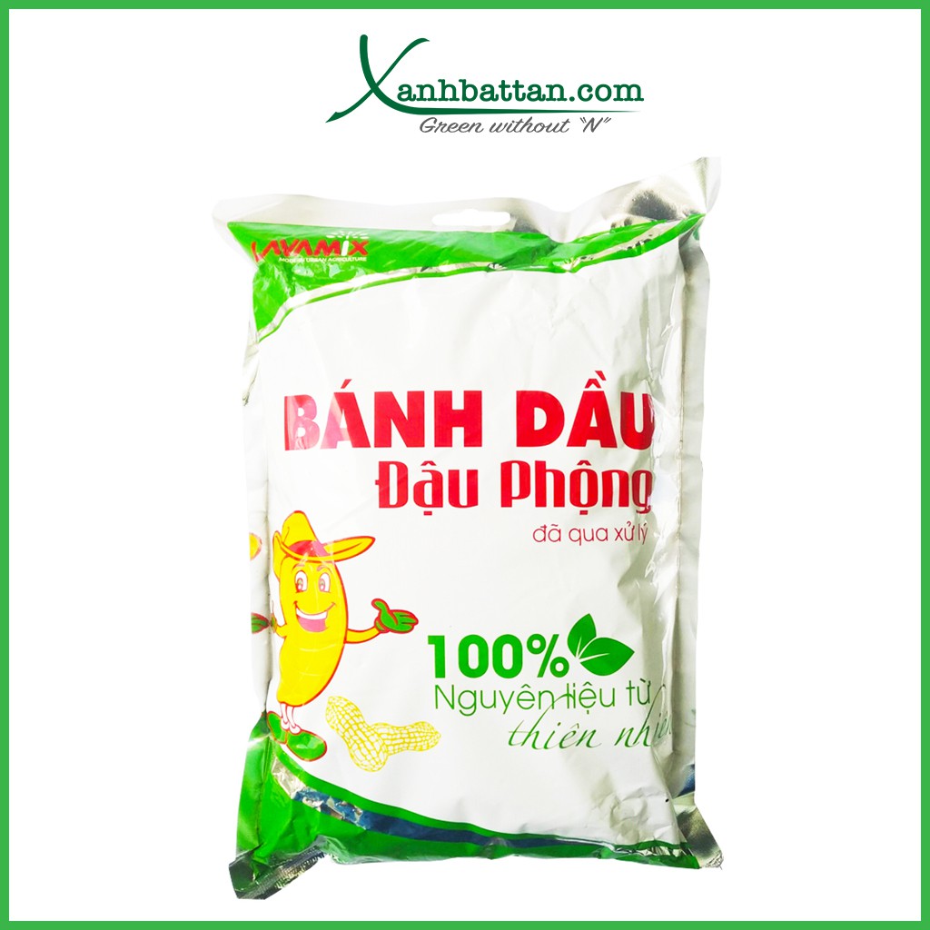 Phân bánh dầu đậu phộng đã qua xử lý dạng bột 1 kg