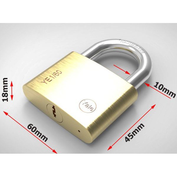 Ổ KHÓA BẤM YALE CAO CẤP YE1D/60/132/1
