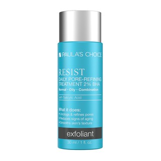 BHA 2% Trial-Resist Pore-Refining-Se khít lỗ chân lông