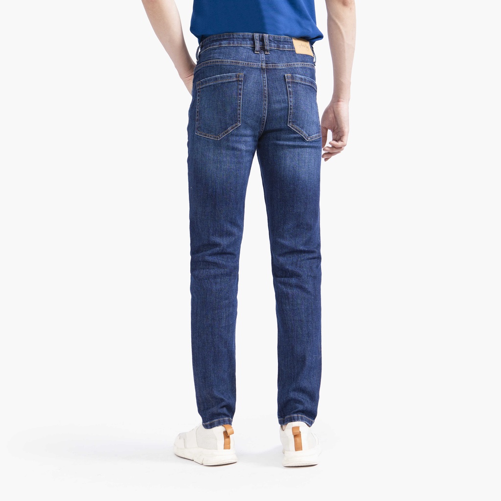 [MỚI] Quần Jeans nam ARISTINO phom Slim fit ôm vừa vặn, thiết kế trẻ trung, cotton đứng dáng - AJN03402