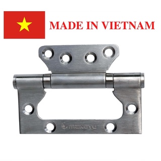 Bản lề cửa gỗ MAKOTO 100x71x1.8mm, Bản lề inox âm dương (Cánh bướm)