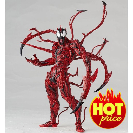 GIÁ HỦY DIỆT Mô Hình Carnage Red Venom Revoltech Full Box