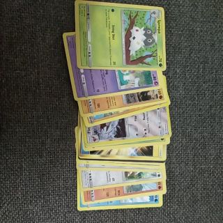 Thẻ bài Pokemon-Bộ 39 thẻ thường (Thẻ ngẫu nhiên)