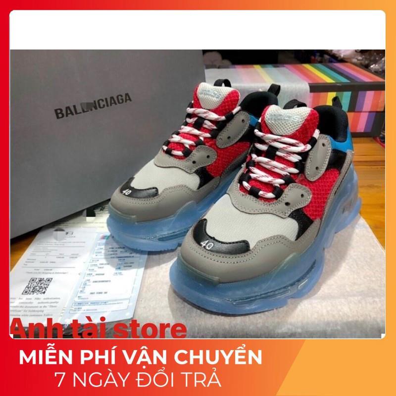 (⚡Bản một một⚡️tặng ful bok+tất+quà⚡️) Giày thể thao,sneakers nam nữ Blen đế khí êm chân.Tăng chiều cao G976