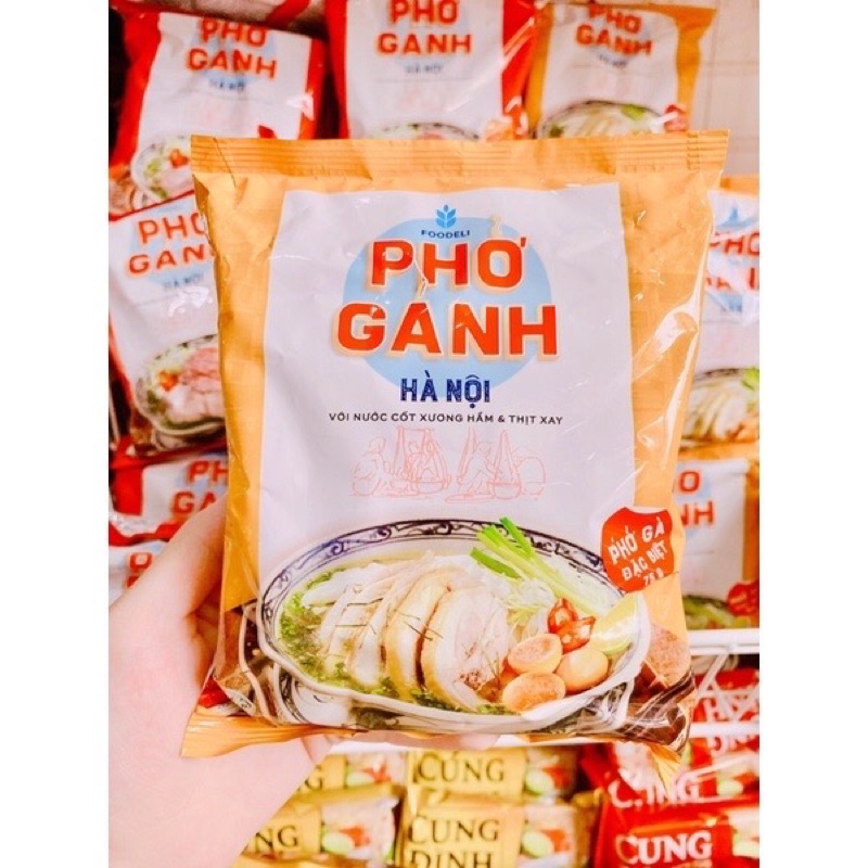 Phở Gánh Hà Nội ăn liền - Phở Bò/Gà Đặc Biệt (Gói 75Gr) | WebRaoVat - webraovat.net.vn