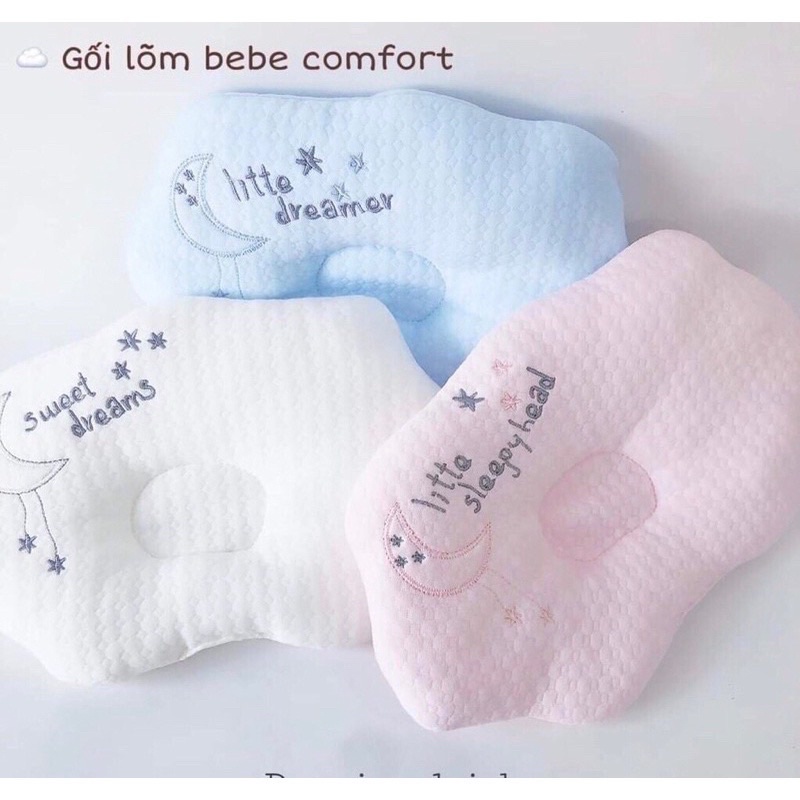 Gối sơ sinh hình mây chống bẹt đầu cho bé Bebe Comfort/ Hudson