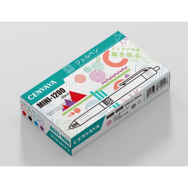 Bút nước Cenvava Mini-1200 ngòi kim 0.5 siêu êm