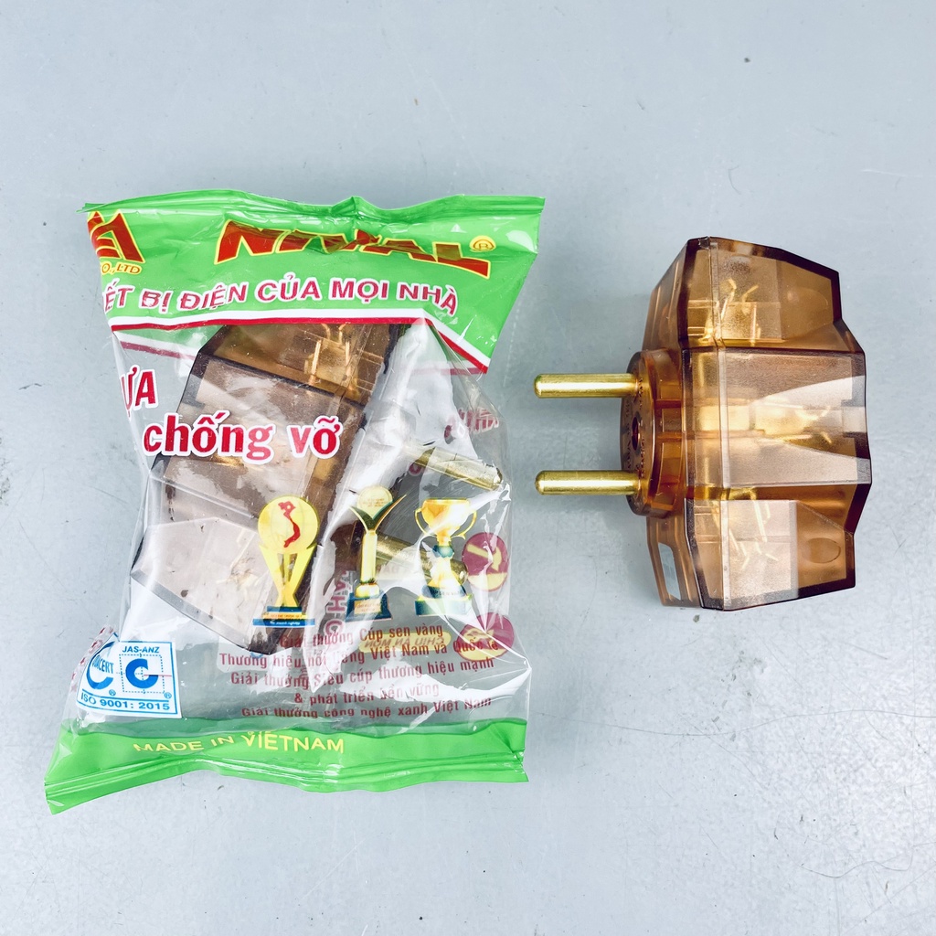 Ổ chia điện đa năng 3 cửa NIVAL THẾ HỆ MỚI , Ổ cắm chuyển đổi thông minh chịu tải cao 2200W