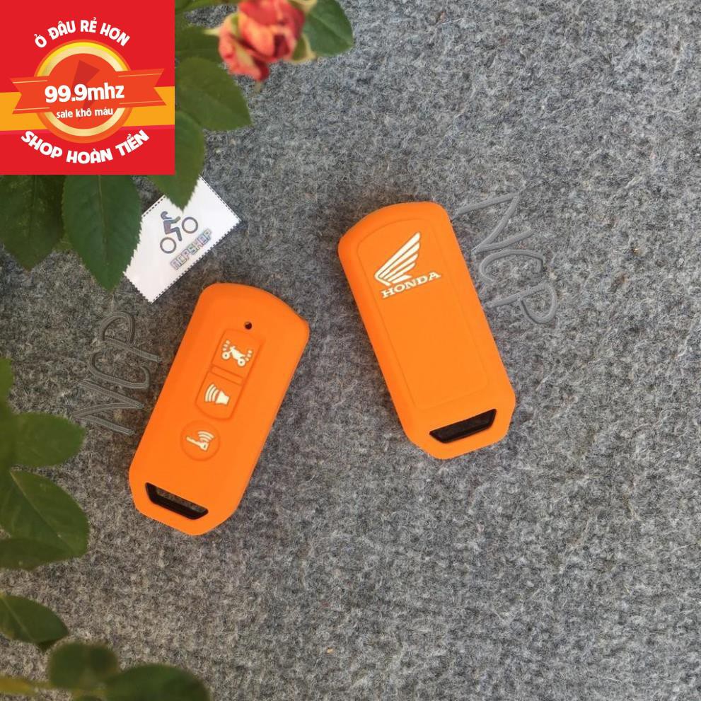 Bao Silicon Smartkey SH Bao Da Smartkey Honda Sh, Shmode, Pcx ...  Loại 3 Nút Bấm Đủ Màu