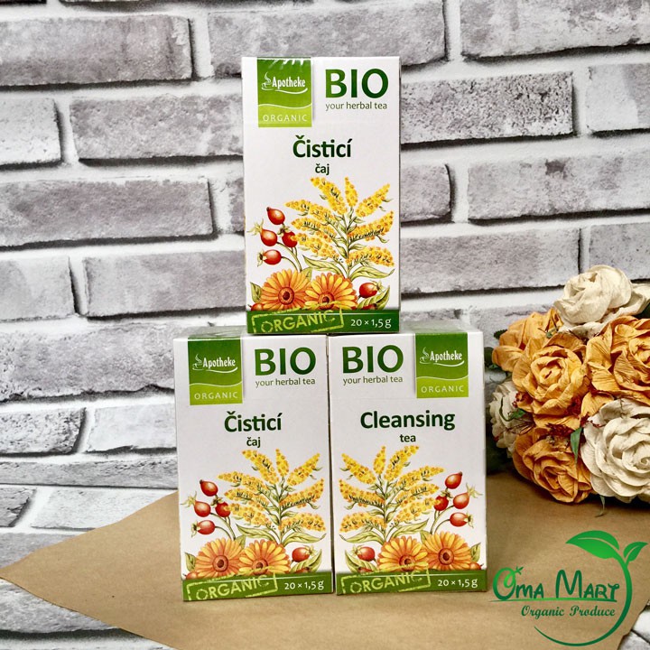 Trà Detox Thanh Lọc Cơ Thể Hữu Cơ Apotheke - 20 gói